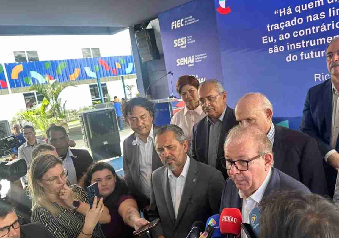Nova escola do Sesi/Senai é inaugurada em Horizonte e amplia oportunidades educacionais